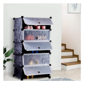 5 Layer DIY Shoe Storage Rack Organizer