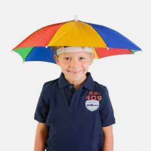 Portable Rain Umbrella Hat Foldable Adjustable Fishing Hat